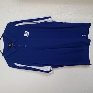 New York Giants Mens Polo Shirt Reebok Licensed NFL Team Apparel Size XL